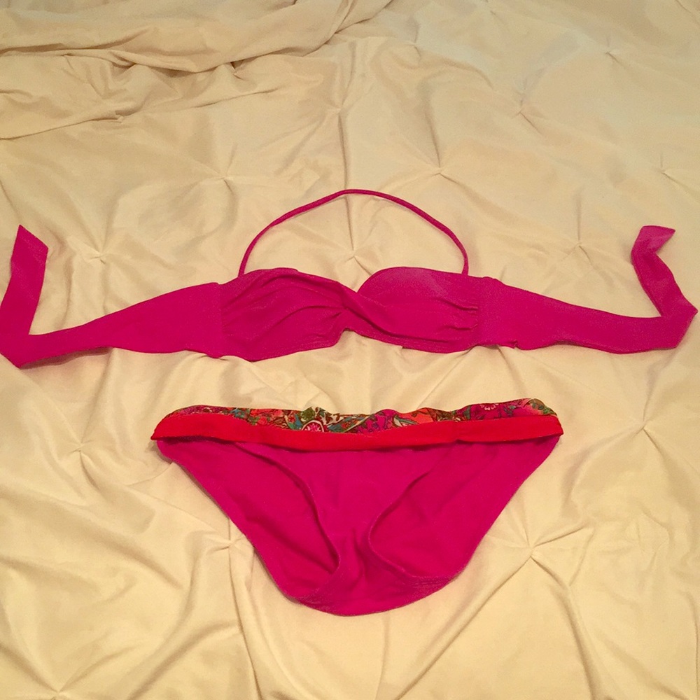 Bikini with Bandeau/Halter Top
